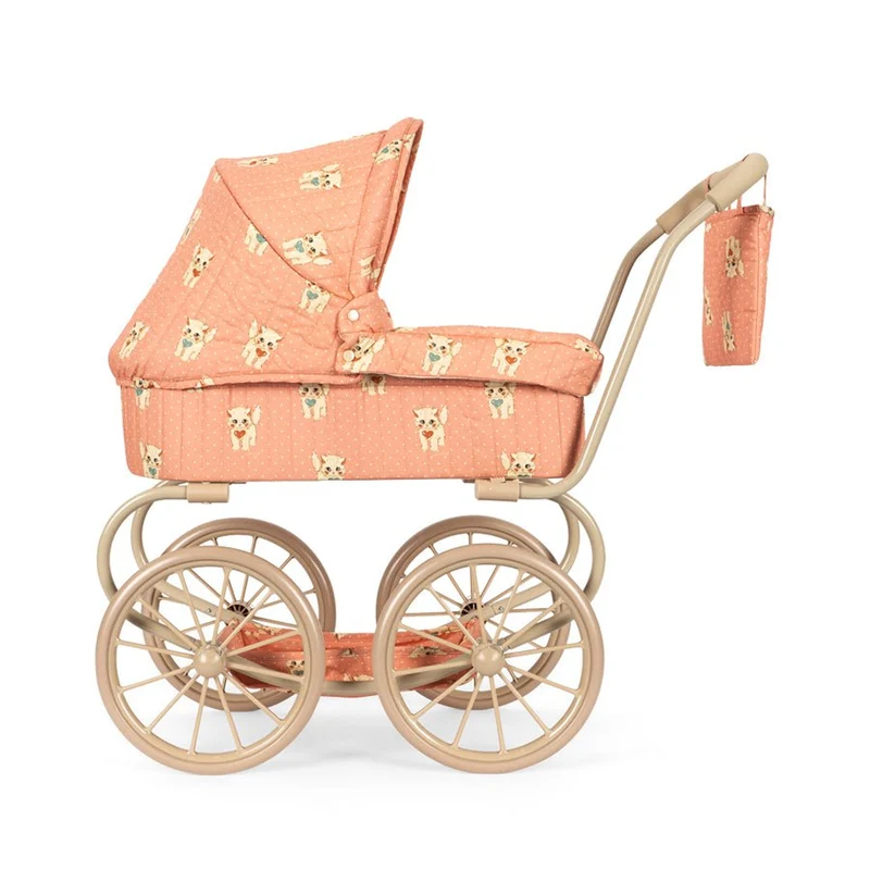 Minnie Puppenwagen in Ciao Miao Rose