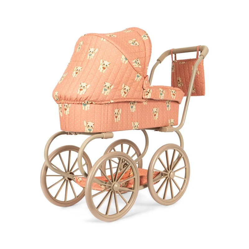 Minnie Puppenwagen in Ciao Miao Rose