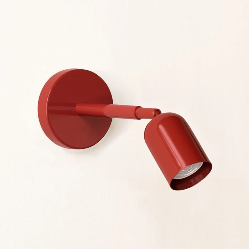 Euroselle Adjustable Wall Sconce With Rotatable Arm And Iron Frame, Wall Mounted