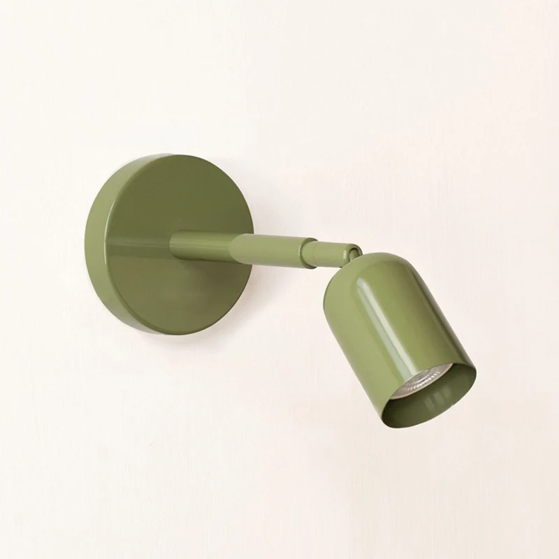Euroselle Adjustable Wall Sconce With Rotatable Arm And Iron Frame, Wall Mounted