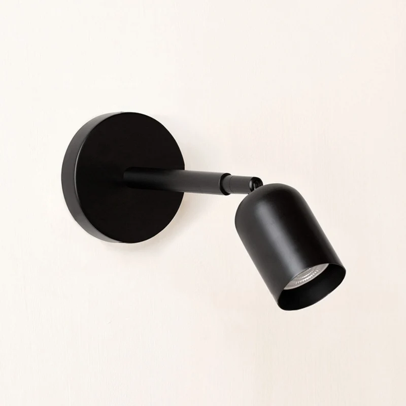 Euroselle Adjustable Wall Sconce With Rotatable Arm And Iron Frame, Wall Mounted