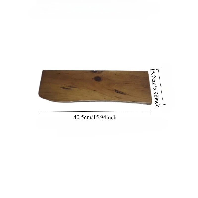 Euroselle Handcrafted Floating Wood Shelf Accent For Walls
