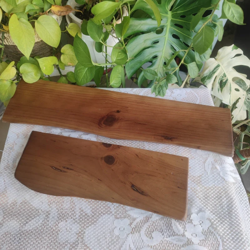 Euroselle Handcrafted Floating Wood Shelf Accent For Walls