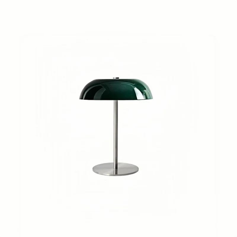 Euroselle Cordless Bedside Lamp 1W LED Green Dimmable Warm Glow Alloy