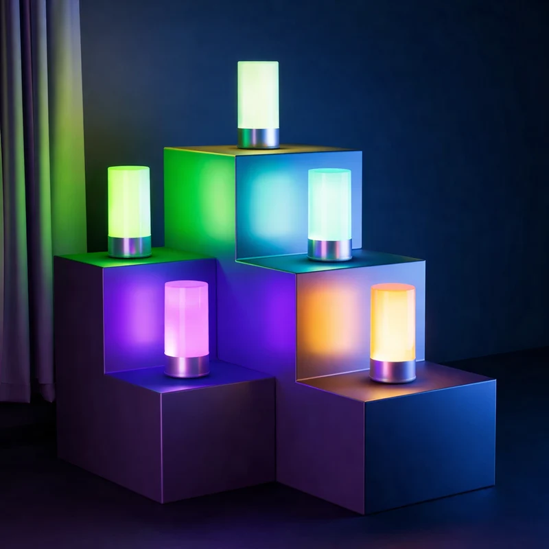 Euroselle Bedside LED Lamp 5W 3000K Touch Dimmable Indoor Lighting