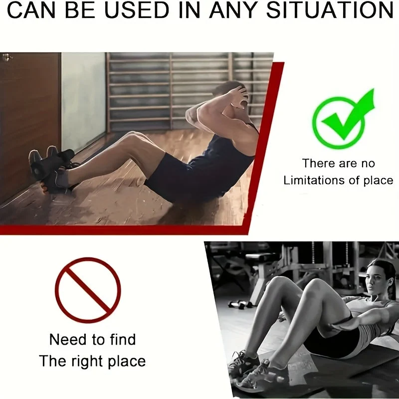 Euroselle Adjustable Door Anchor for Core and Leg Workouts