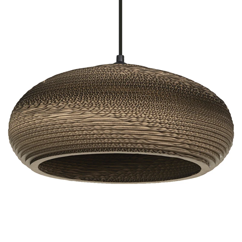 OSRAM DECOR Pendelleuchte Decor Cardboard Drop braun, E27