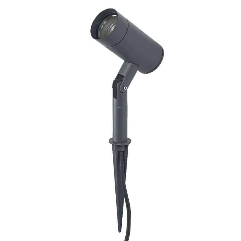 OSRAM ENDURA Classic Garden Spotspike GU10 Außen-Spießleuchte, schwarz, GU10-Sockel (max 35W), kann mit einfacher oder smarter Lampe bestückt werden, ausrichtbarer Leuchtenkopf, Schutzklasse IP54