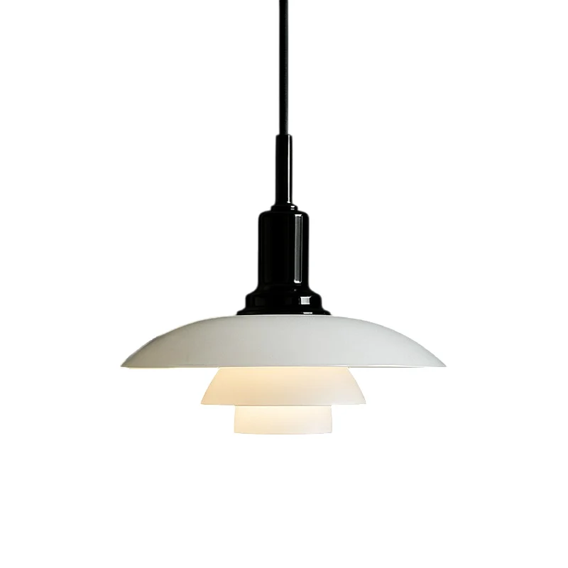 Nordell Glass and Metal Pendant Lamp for Scandinavian Tables