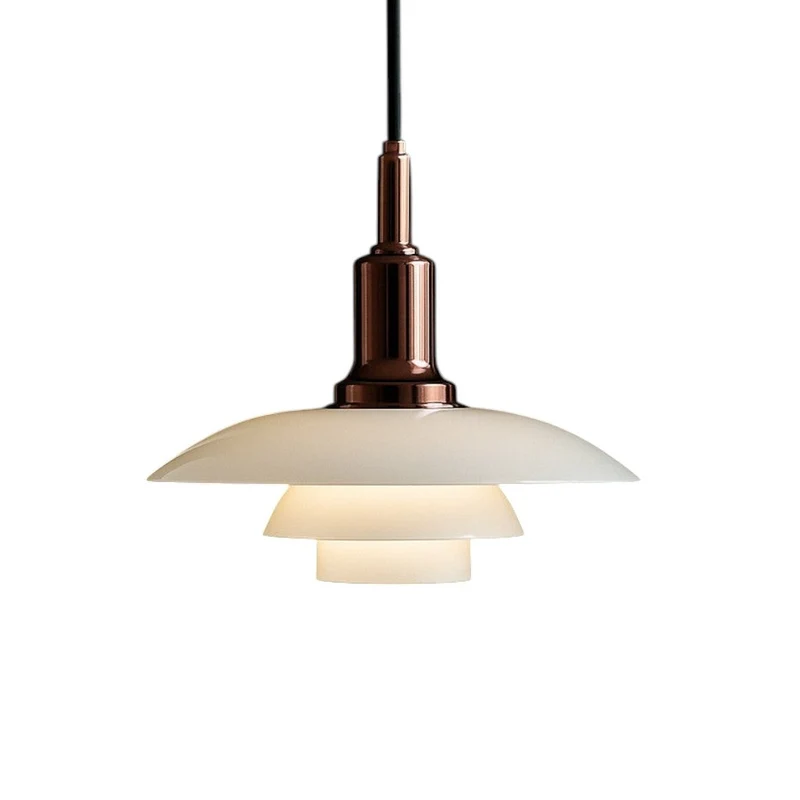 Nordell Glass and Metal Pendant Lamp for Scandinavian Tables