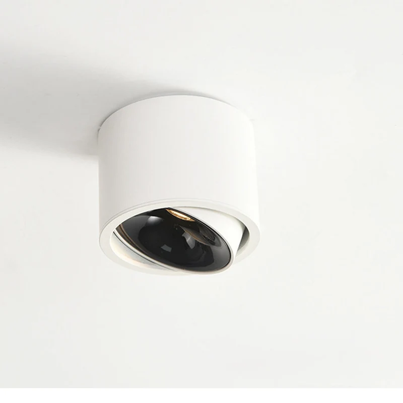 Euroselle Aluminum LED Ceiling Light With 30° Adjustable Tilt, 7W-12W