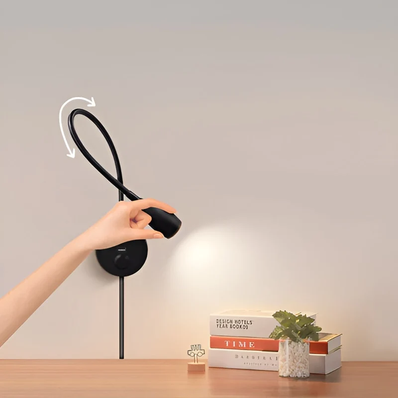 Euroselle Aluminum LED Wall Light With Adjustable Tilt Contemporary Design