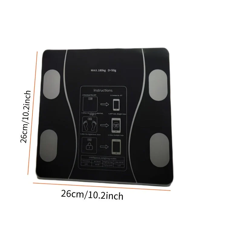 Euroselle Smart Body Weight Scale With LCD Display