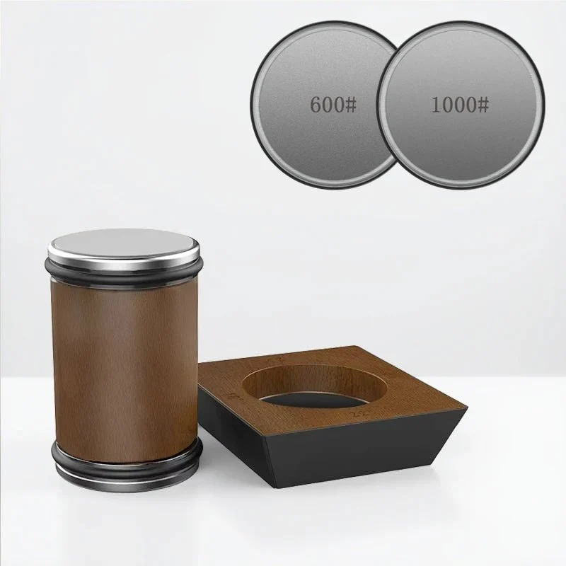 Euroselle Precision Rolling Knife Sharpening System With Diamond Grinder And Wooden Base