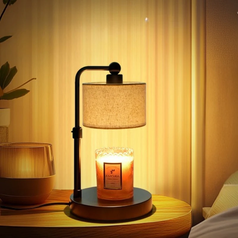 Euroselle Candle Warmer Lamp Flameless Fragrance With Timer And Adjustable Brightness