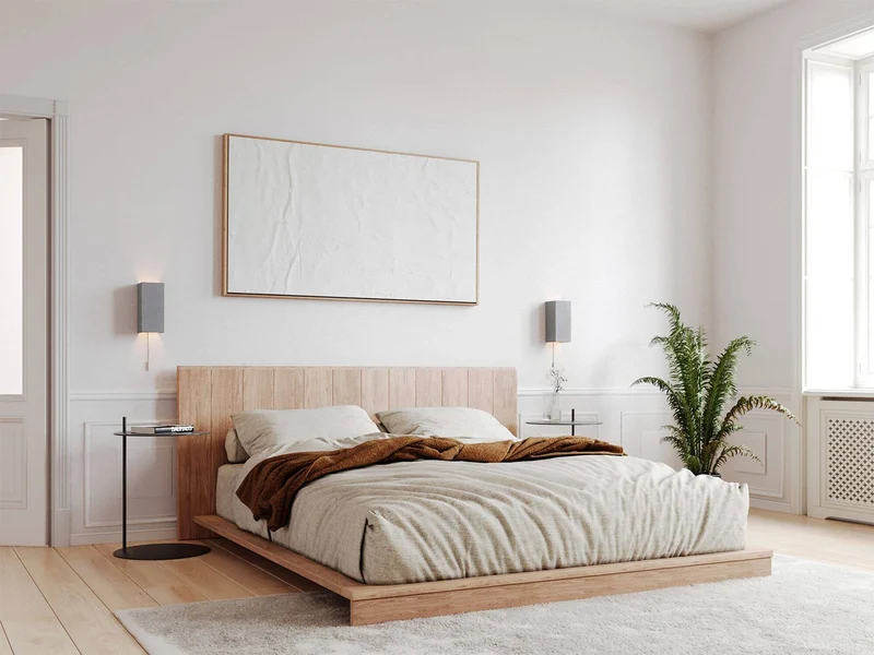 Gantlights B8 Beton Wandlampe rechteckig Up & Down