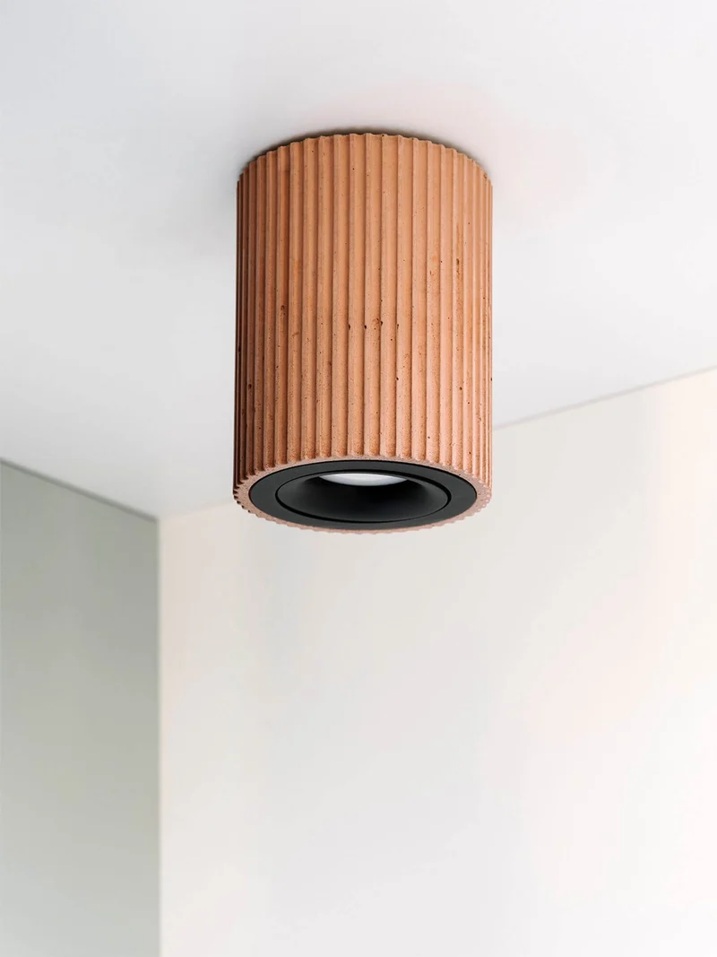 Gantlights S2 schwenkbarer Deckenspot Plissiert