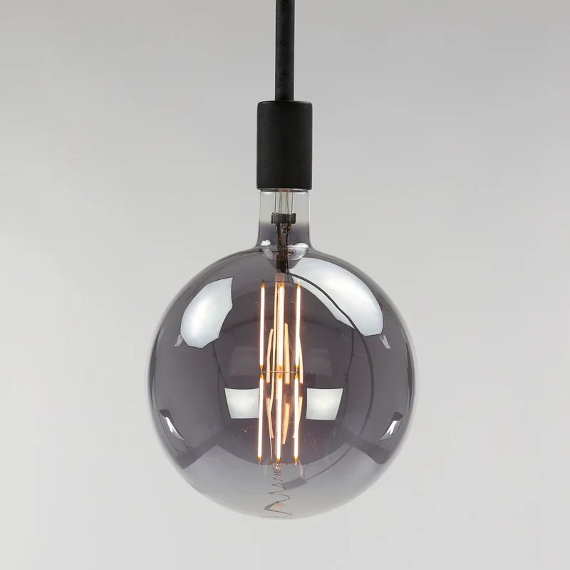 Glühlampe LED [G200] Filament Globus Ø20,0 – grey glass