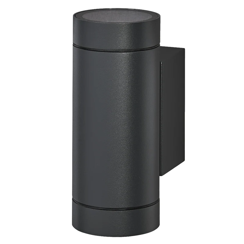 OSRAM ENDURA CLASSIC ITYS W Außenleuchte, Wandleuchte, GU10, dunkelgrau, Aluminium, einfache Installation, Diffusor aus Glas oder PMMA, IP65 Schutzklasse,indirekte Beleuchtung