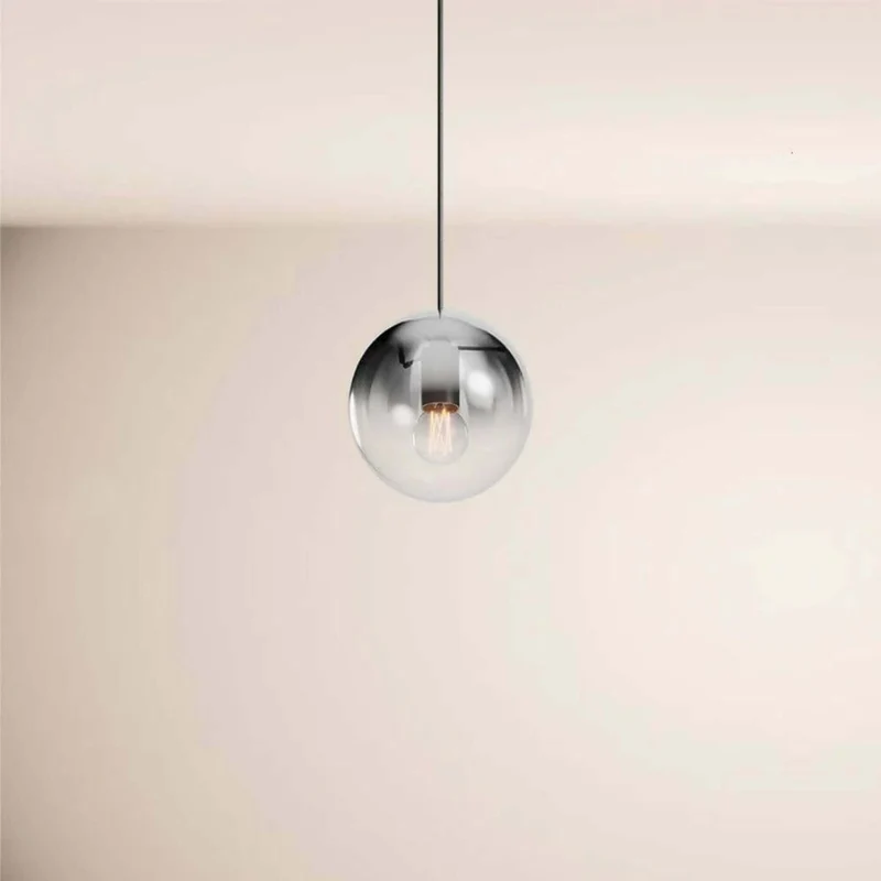 s.luce Orb Cluster Glas-Pendelleuchte 13-flammig 13x20cm