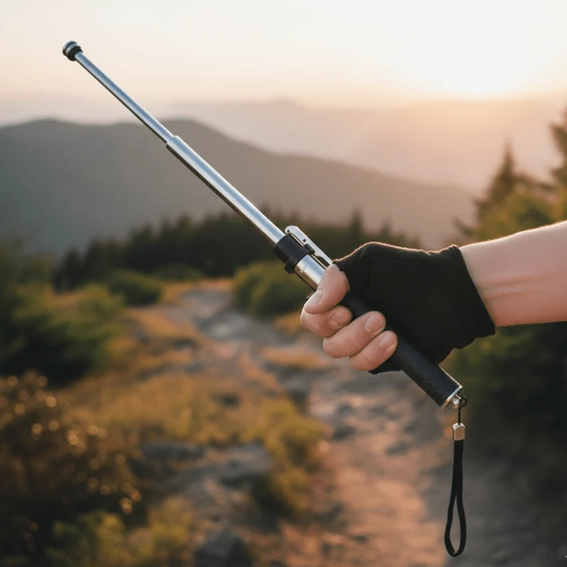 Euroselle HikeStick Ergonomic Hiking Pole For Stability And Outdoor Support