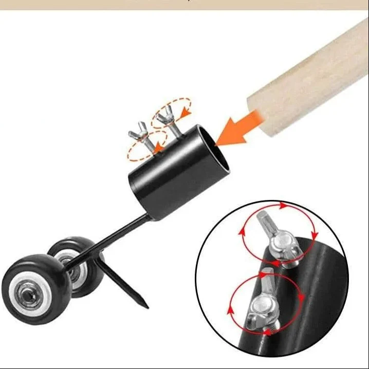 Euroselle Deluxe Ergonomic Weed Puller for Effortless Lawn Care