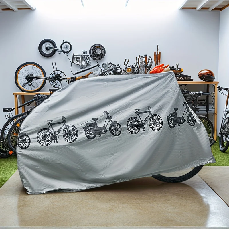 Euroselle Heavy-Duty EVA All-Weather Bike Cover for Electric Bicycles