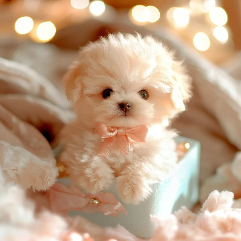 Euroselle Interactive Realistic Plush Dog Toy With Touch Response, Soft Cuddly Design, And Sounds