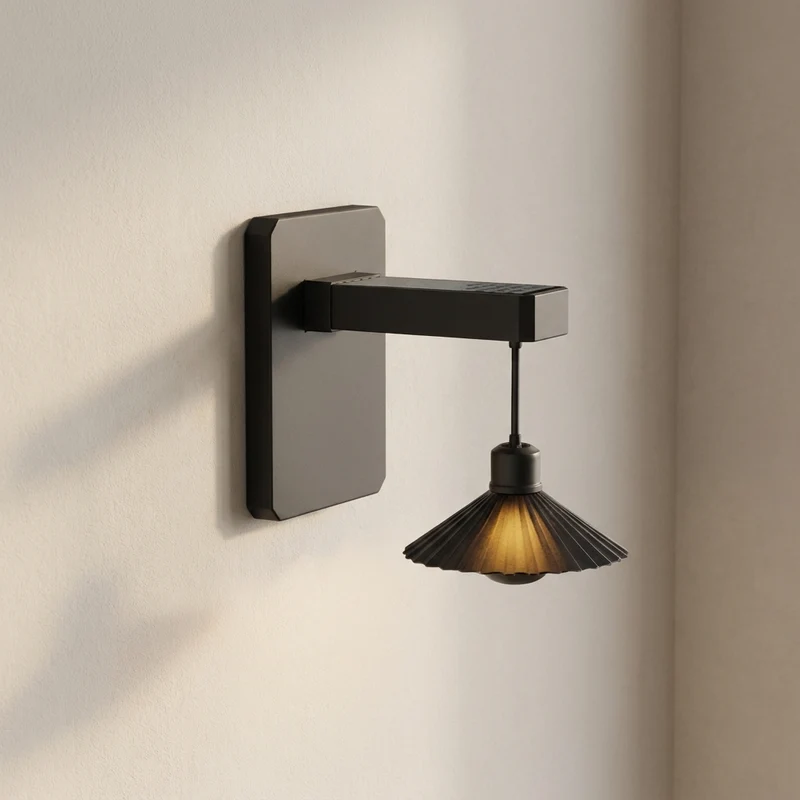 Solar Wall Light Stainless Steel ABS Dusk Sensor Warm White Outdoor Euroselle