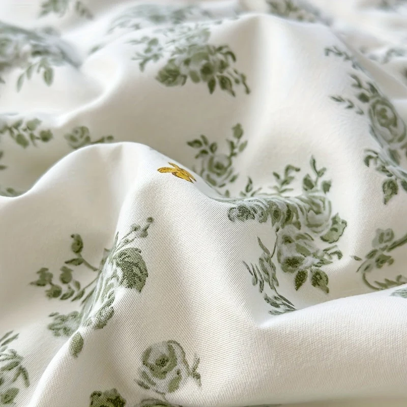 Euroselle Lightweight Floral Summer Quilt For Breathable Sleep Comfort