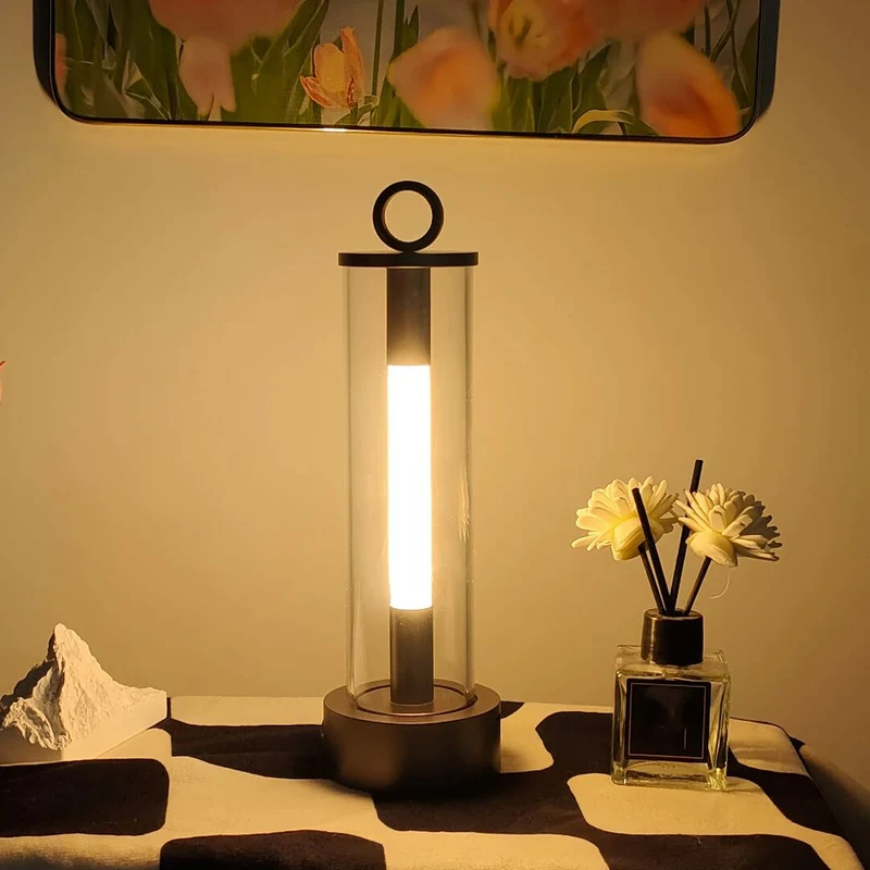 Euroselle Cordless LED Desk Lamp With Rechargeable Battery And Touch Control 3000K 6000K