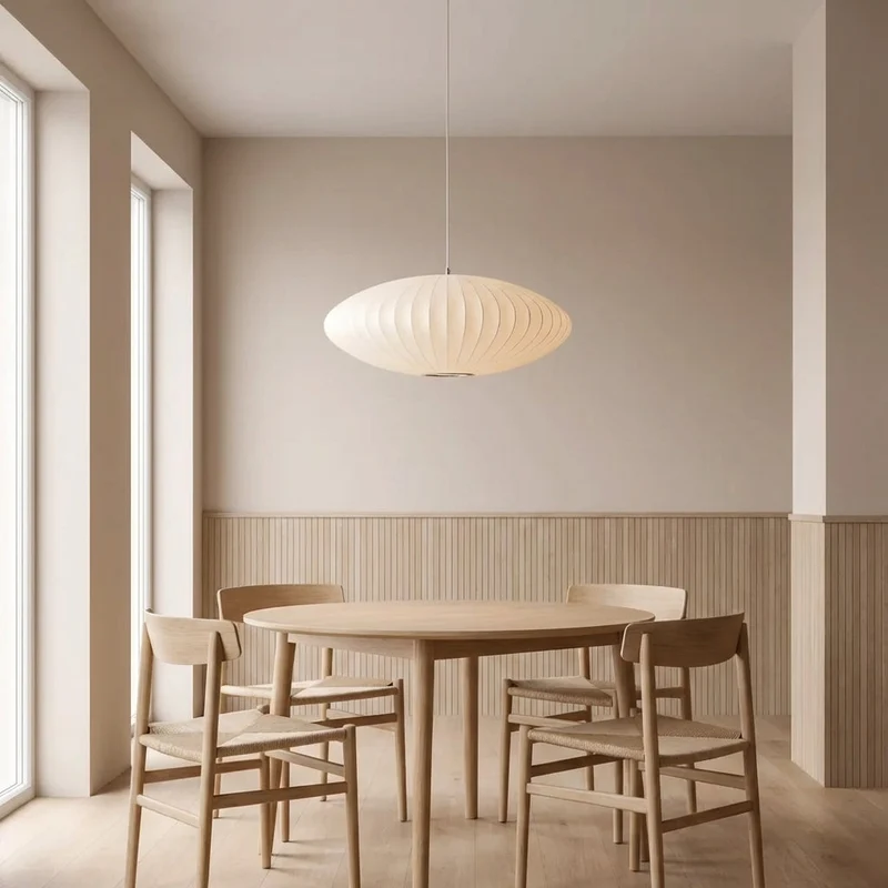 CocoonAura Modern Ceiling Lamp With Elegant Design And Gentle Illumination Euroselle