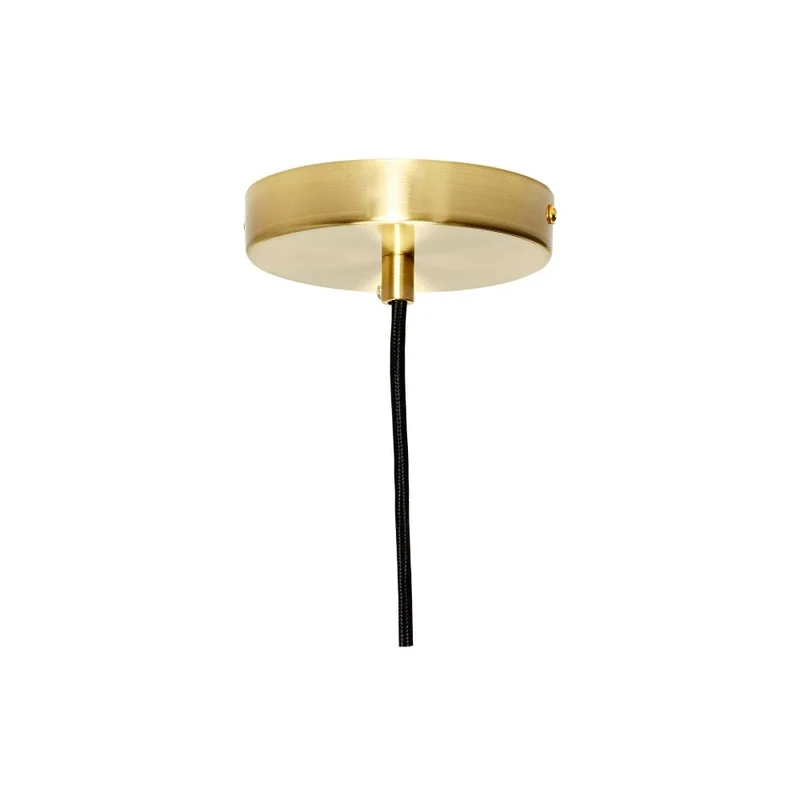 Muse Pendelleuchte Ellipse Weiß - Hübsch Interior