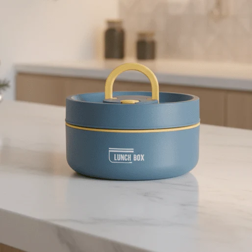 Euroselle Double-Walled Insulated Lunch Box For Warm Meals