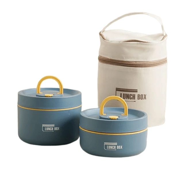 Euroselle Double-Walled Insulated Lunch Box For Warm Meals