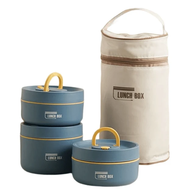 Euroselle Double-Walled Insulated Lunch Box For Warm Meals