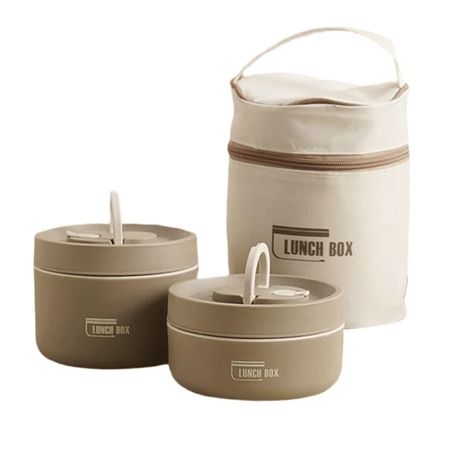 Euroselle Double-Walled Insulated Lunch Box For Warm Meals