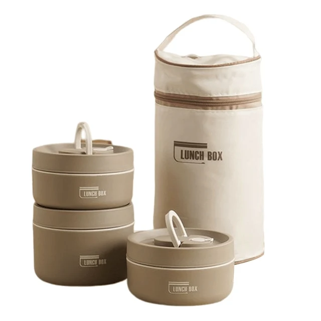 Euroselle Double-Walled Insulated Lunch Box For Warm Meals