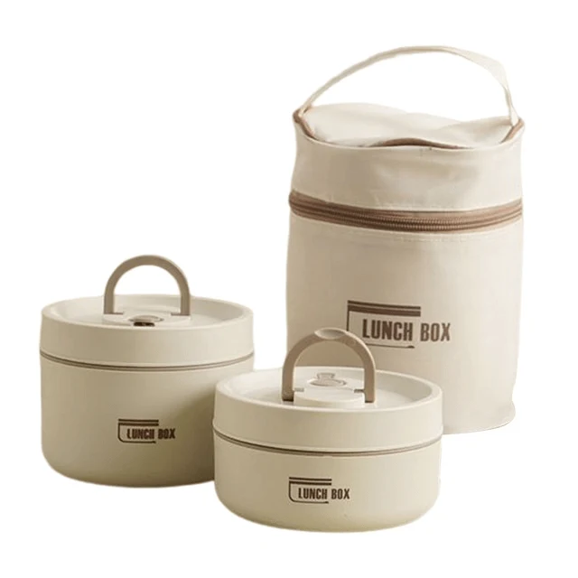 Euroselle Double-Walled Insulated Lunch Box For Warm Meals
