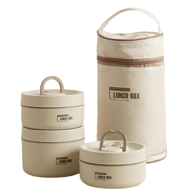 Euroselle Double-Walled Insulated Lunch Box For Warm Meals