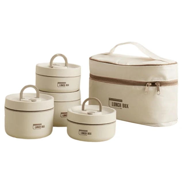 Euroselle Double-Walled Insulated Lunch Box For Warm Meals
