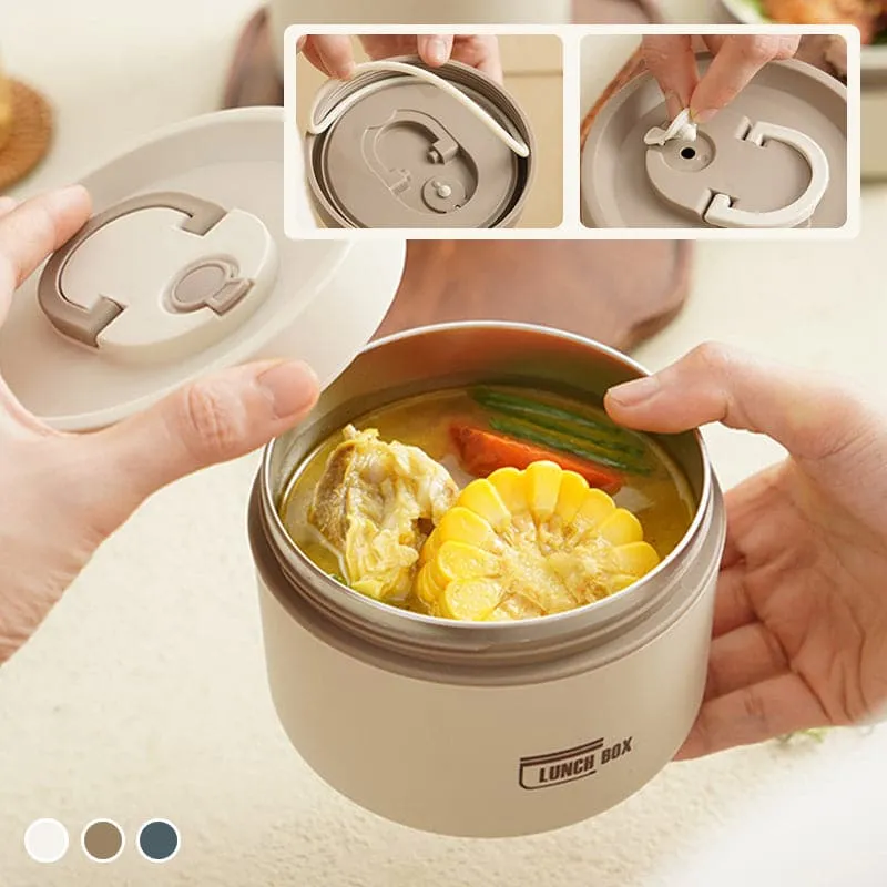 Euroselle Double-Walled Insulated Lunch Box For Warm Meals
