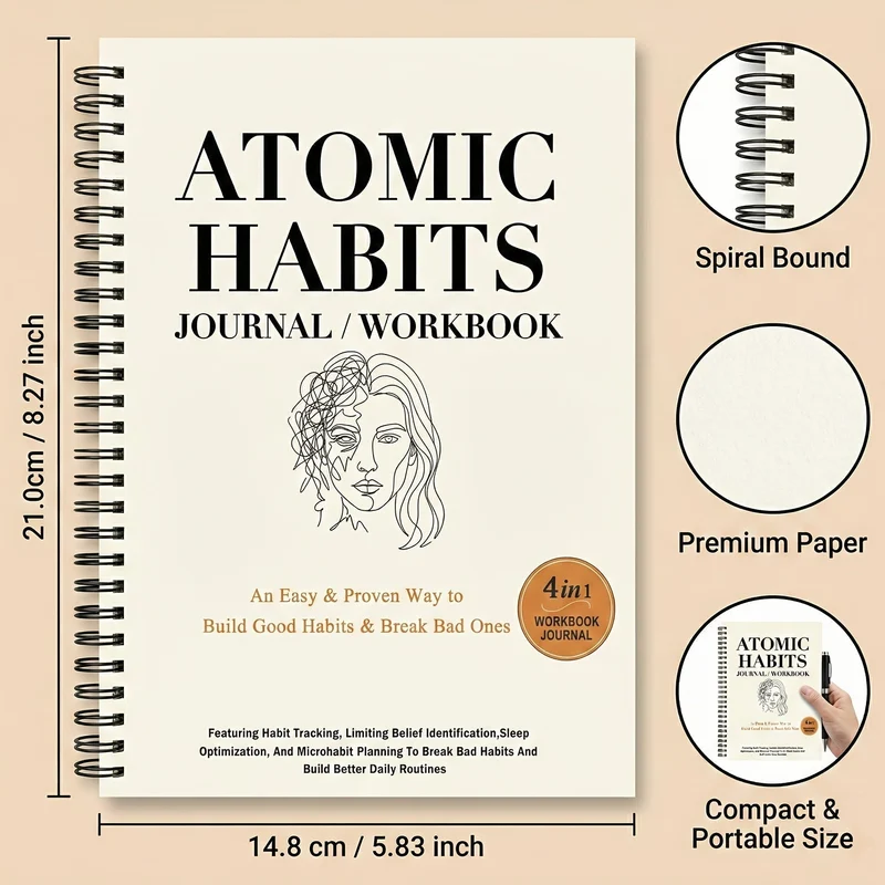 Structured Habit Building Workbook And 21 Day Success Planner Euroselle