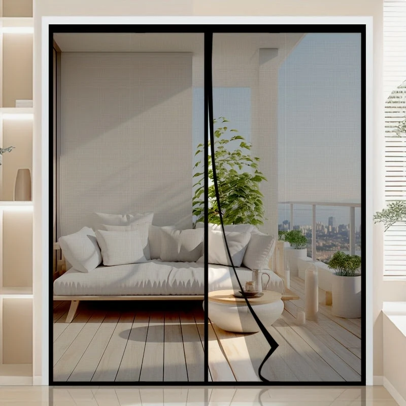 Euroselle Magnetic Mosquito Mesh Door Curtain For Insect Protection