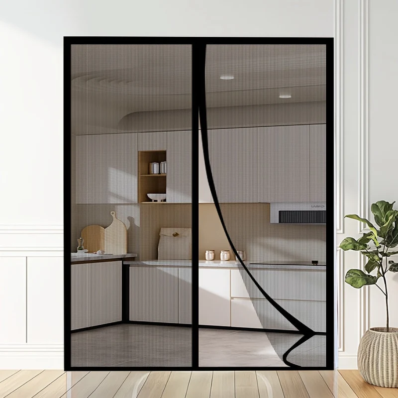 Euroselle Magnetic Mosquito Mesh Door Curtain For Insect Protection
