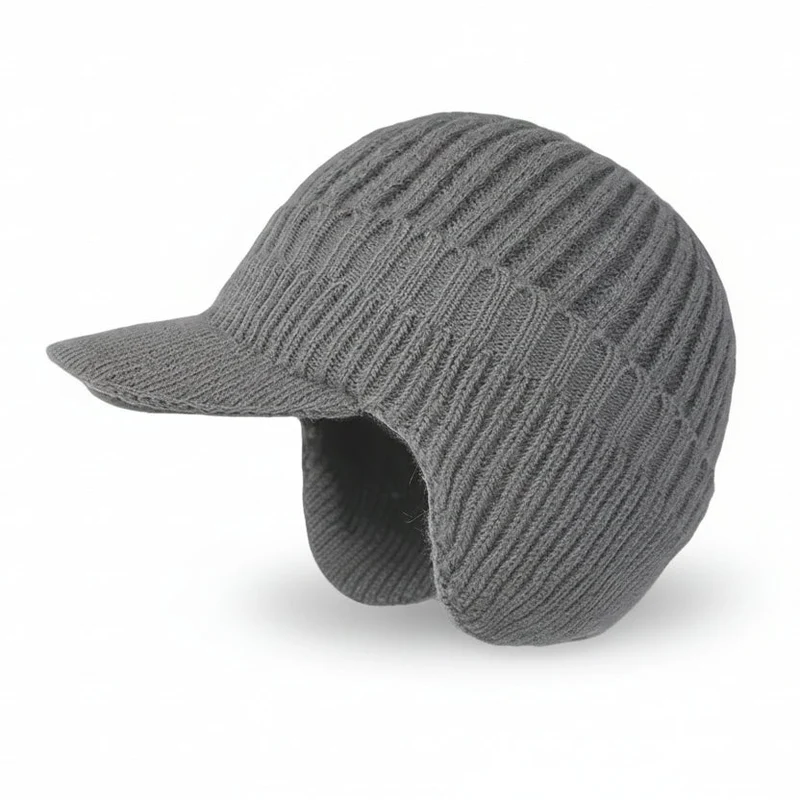 Euroselle Modern Unisex Winter Hat With Soft Brushed Interior