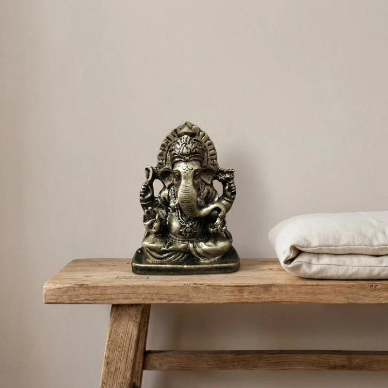 Handcrafted Resin Ganesha Sculpture For Luck And Prosperity – Euroselle