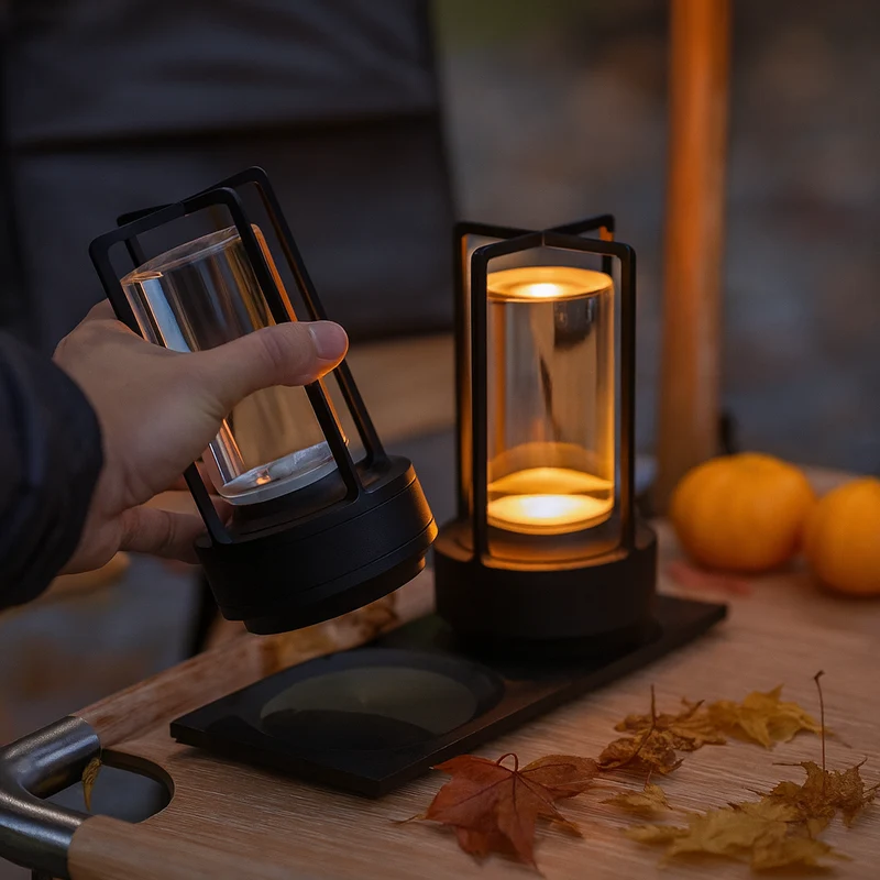 LumaTouch LED Table Lamp for Contemporary Living Areas by Euroselle