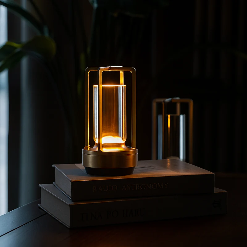 LumaTouch LED Table Lamp for Contemporary Living Areas by Euroselle