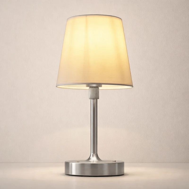 Euroselle Cordless Table Lamp With Dimmable LED And Adjustable Height